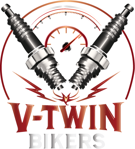 V-TWIN BIKERS logo